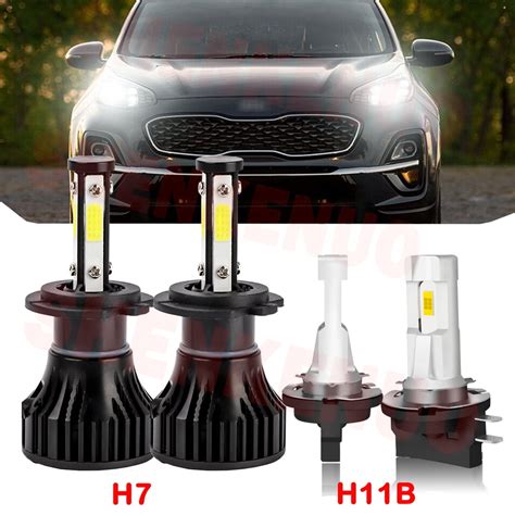 H B H Led Headlight Bulbs For Kia Sportage