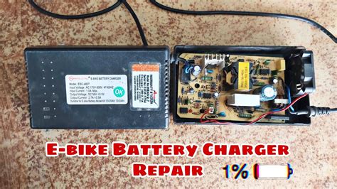 E Bike Battery Charger Repair How To Repair E Bike Charger At Home Scooty Charge Repair