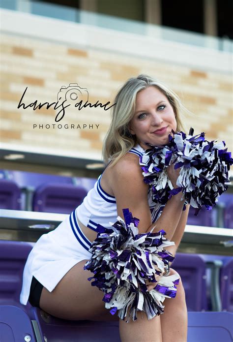 Harris Anne Photography Portraits Tcu Cheer Tcu Football Cheerleaders College Cheer Tcu