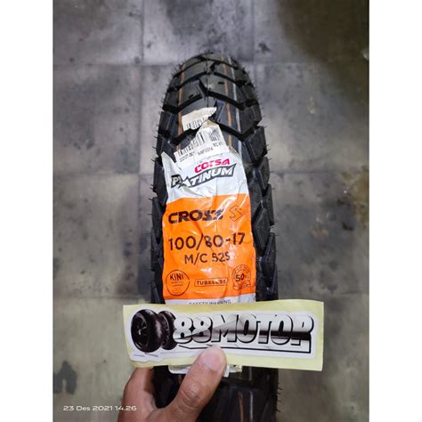 Jual Ban Corsa Cross S 100 80 17 Tubeless OFFLINE LEBIH MURAH Shopee