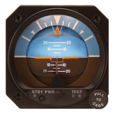 Aap Attitude Indicatorelectric 10 32 Vdc Rotating Roll