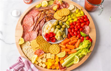 Bloody Mary Charcuterie Board Reluctant Entertainer