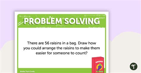 Open Ended Maths Problem Solving Cards Middle Primary Teach Starter