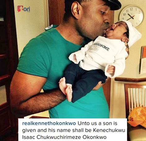 Popular Actor Kenneth Okonkwo Who Welcomed Baby After A Year