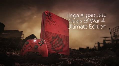 Llega El Paquete Xbox One S Edici N Especial De Gears Of War Youtube