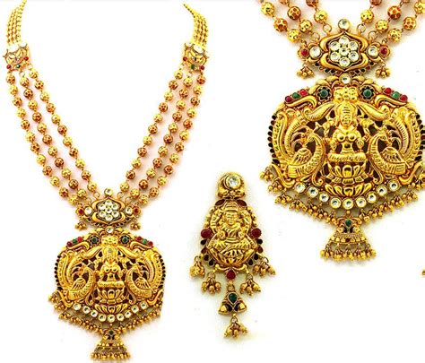 Temple Jewellery Set Indian Jewellery Designs