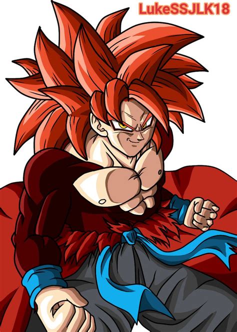 Goku Ssj4 Limit Breaker By Lukessjlk18 On Deviantart Anime Dragon