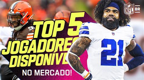 TOP 5 MELHORES FREE AGENTS APÓS O NFL DRAFT YouTube