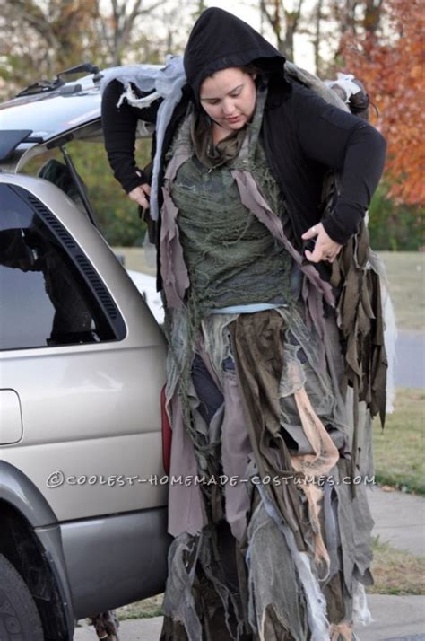 Terrifying Four Legged Stilt Spirit Costume