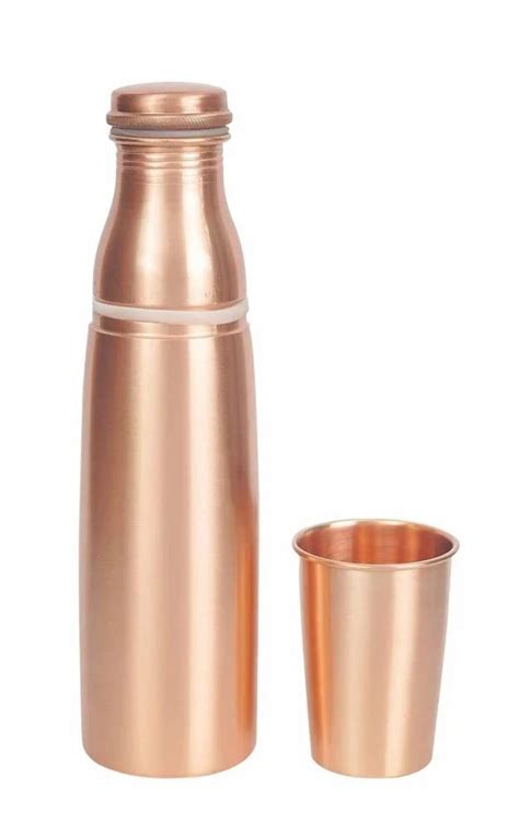 Ml Polished Copper Water Bottle At Rs Piece In Moradabad Id