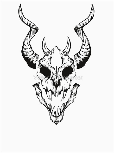 Dragon Skull Drawing at PaintingValley.com | Explore collection of ...