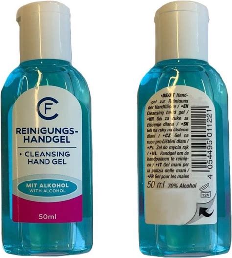 X Desinfecterende Handgel Zeep Met Alcohol Ml Bol