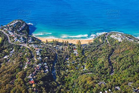 Aerial Stock Image Bilgola From Bilgola Plateau