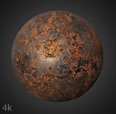 Rusty Metal Iron 3d Texture Material Pbr High Resolution Free Download 4k Free 3d Textures Hd