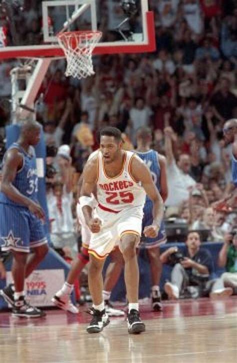 06/11/1995 -- Robert Horry in game 3 of the NBA Finals, Houston ...