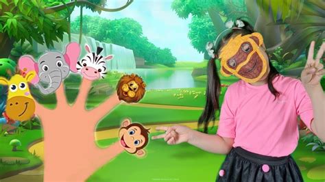 Animals Fingers Family 🦁 - YouTube