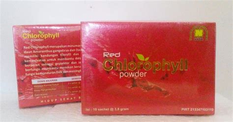 Red Chlorophyll Powder Toko Online Produk Nasa