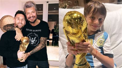 Lionel Messi Y Marcelo Tinelli Tuvieron Una Cena Familiar Inesperada En