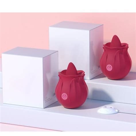 Rose Vibrator Clit Sucking Licking G Spot Dildo Oral Adult Sex Toys For Women US EBay