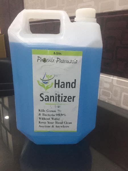 5 Liter Advanced Hand Sanitizer Manufacturer In Chandigarh Chandigarh