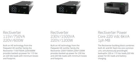 Standalone Eltek Rectiverter Integrated System 3kva 1 Phase 220 Vdc