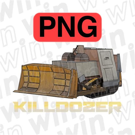 Killdozer Png File Marvin Heemeyer Tribute Detailed Digital Artwork Etsy