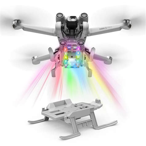 Startrc Mini Pro Landing Gear Foldable Extended Leg With Flash Led