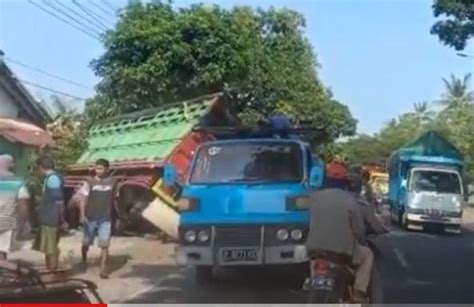 Kecelakaan Hari Ini Di Situbondo Truk Sapi Tabrak Motor Dan Rumah Tewas