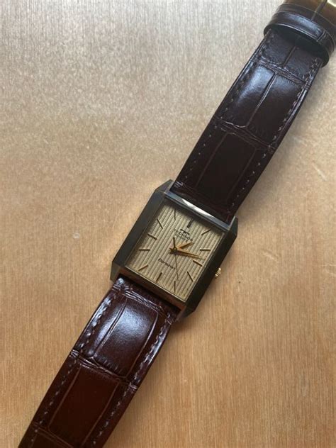 Vintage Vintage Technos Borazon Quartz Tank Watch Grailed