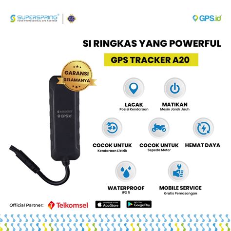 Jual Gps Tracker Super Spring A Cocok Untuk Motor Kendaraan Listrik