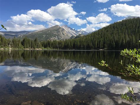 Bear Lake In Estes Park Colorado Rocky Mountain National Park OC