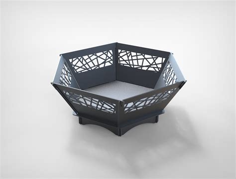 Hexagon Fire Pit V1 DXF Files For Plasma Laser Cutting CNC Etsy