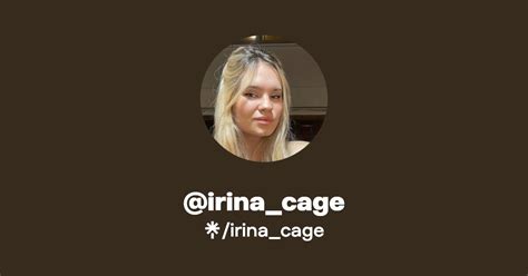 Irinacage Find Irinacage Onlyfans Linktree