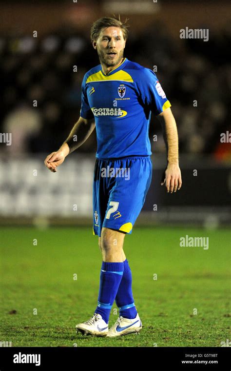 Soccer Football League Two Afc Wimbledon Port Vale Kingsmeadow Hi Res