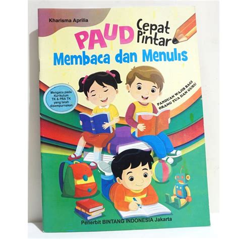 Jual Buku Aktifitas Anak Paud Cepat Pintar Membaca Dan Menulis Kharisma A Di Lapak Richie