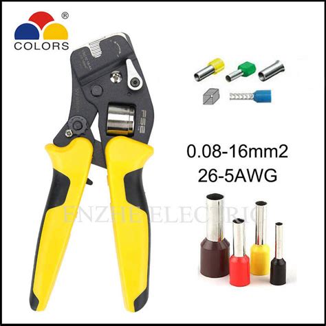 16 4A Tool Vsc10 Mini Self Adjustable Crimping Pliers 26 5Awg 0 08 16