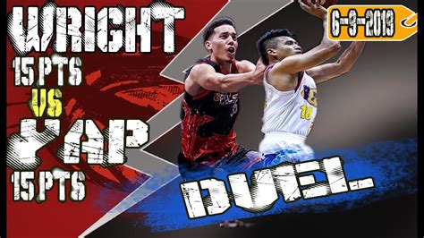 James Yap Vs Matthew Wright Full Duel Highlights 6 9 2019 Yap 15