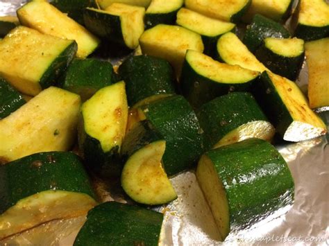 Simple Oven Baked Zucchini • Oh Snap Lets Eat