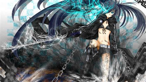 Wallpaper 1920x1080 Px Anime Girls Black Rock Shooter Blue Eyes