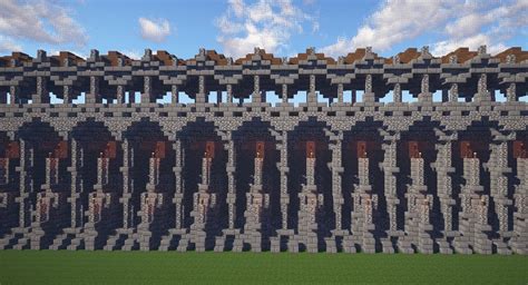 Medieval City Wall Minecraft Project