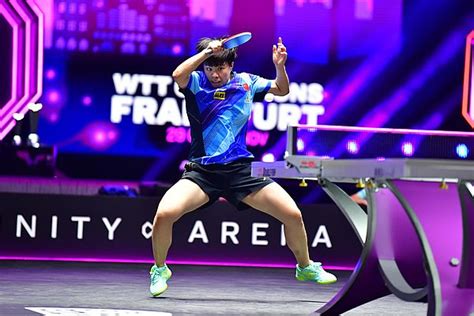 WTT Champions Frankfurt Titel für Lin Yun Ju und Wang Yidi