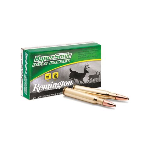 Remington, 7mm Remington Magnum, Bonded PSP HyperSonic, 160 Grain Ammo ...