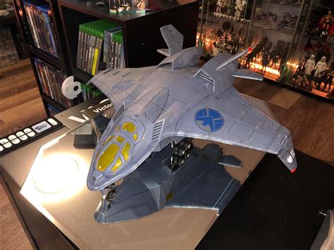 Marvel Crisis Protocol Quinjet Terrain Pack Jet Fully Finished