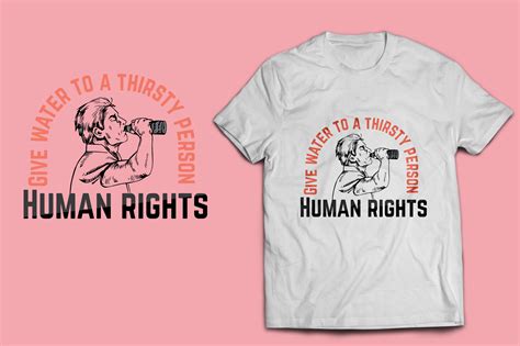 Human Rights Tshirt Design Graphic By Shsahmed94 · Creative Fabrica