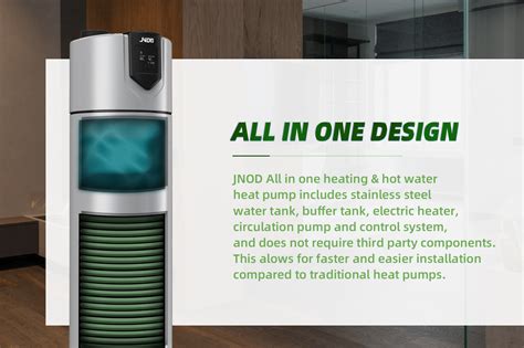 R290 All In One Heating Hot Water Air To Water Heat Pump System Jnodheatpump