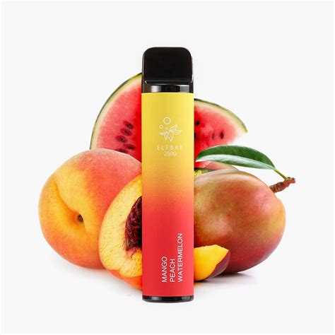 Elf Bar 2500 Mango Peach Watermelon Large Disposable Vape