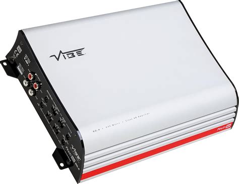 VIBE Powerbox 4 Channel Amplifier - 4 x 60WRMS: Amazon.co.uk: Electronics