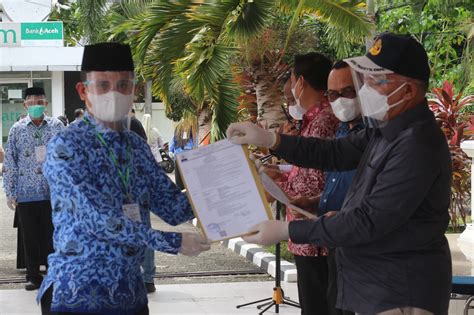 Pns Pemerintah Kabupaten Aceh Selatan Terima Sk Kenaikan Pangkat