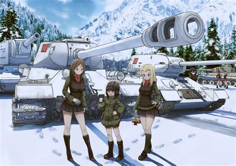 Girls Und Panzer Squad 4k Ultra Hd Wallpaper