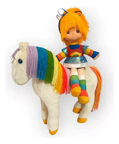 Rainbow Brite 30cm 1983 Peluche Retro Vintage Arcoiris Meses Sin